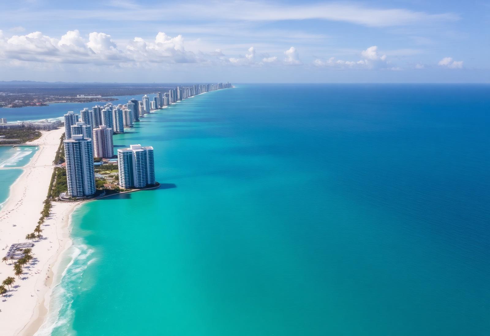 Downtown Miami and Biscayne Bay